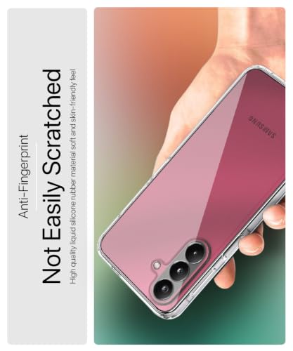 Image of WOW IMAGINE Transparent Back Cover for Samsung Galaxy M47 5G | Raised Bumps for Full Device & Camera Protection TPU Silicone Back Case Mobile Cover - Transparent