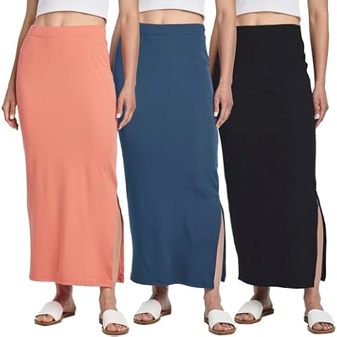 Real Essentials 3-Pack Maxi Skirts Cover
