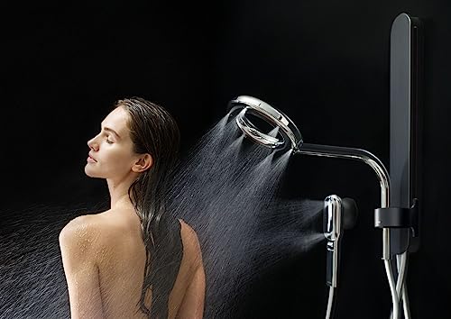 Moen N207C0BLC Spa Shower Matte Black/Chrome miniatura 4