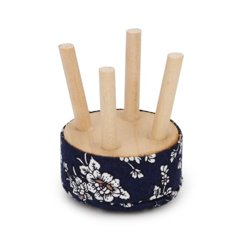 Cutemini DJ0040 Dollhouse Stool Miniature Round Upholstered 1:12 Scale Wooden Stool Ornament Dollhouse Furnishing Accessories Mini Scene Furniture thumb #3
