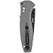 Benchmade - Barrage 580-2 Knife, Drop-Point Blade, Serrated Edge, Coated Finish, Gray Handle