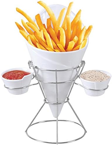 Starfrit Gourmet 080807-006-0000 French Fry & Dip Serving Dish