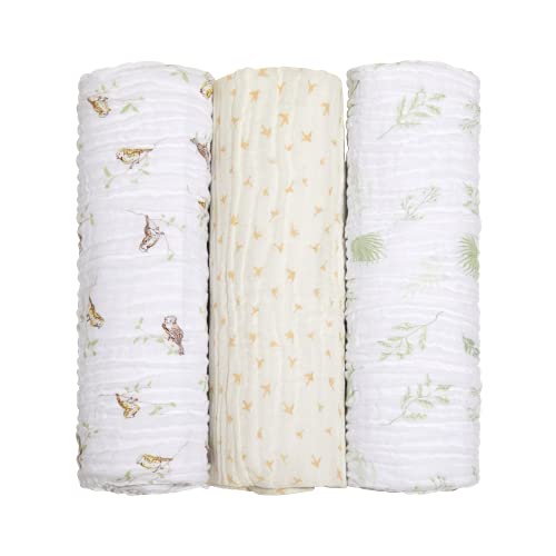 Papi Textil Cueiro Swaddle Soft Bamboo Mami 1,20M X 1,20M Contem 03 Unidades