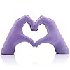Purple Heart Hand Statue Home Decor...