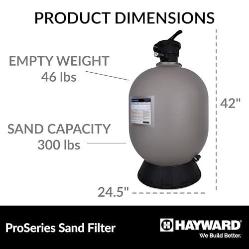 Hayward W3S244T ProSeries Sand Filter, 24-Inch, Top-Mount - Thumbnail 2