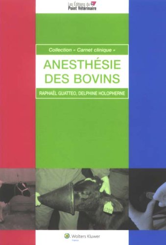 L'Anesthésie des bovins - Delphine Holopherne (2008)