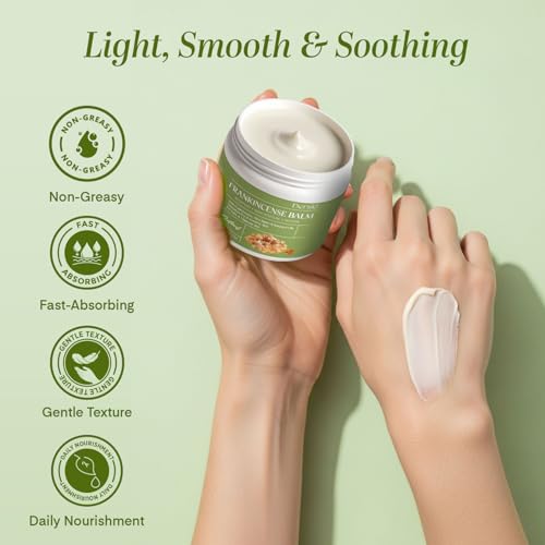 Dersie Frankincense Balm - 4 oz | Soothes Muscles & Joints, Supports Skin Renewal & Nourishment – All Natural Balm for Muscle, Joint & Foot Discomfort and Dry Skin, Infused with Frankincense Oil