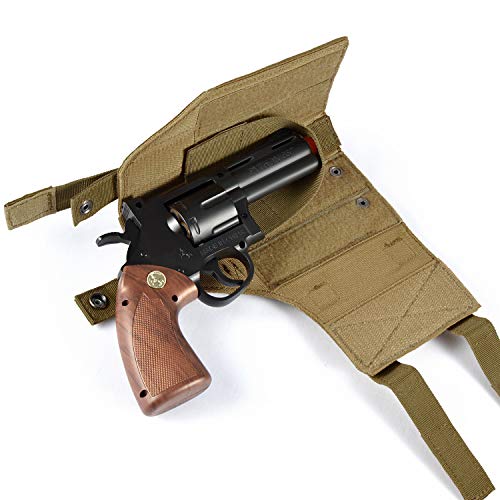 Frtkk Adjustable Tactical Pistol/Gun Holster For 1911, Ruger Lcp, S&W M&P 40 Shield Bodyguard, Sig Sauer, Ruger, Kahr, Beretta, Glock 17 19 26 34 #TOP3