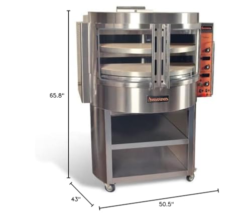 Image of Sierra VOLARE 28.6' Diameter Range Volare Natural Gas Rotary Deck Pizza Oven