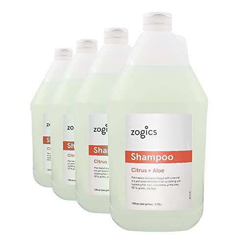 Zogics Shampoo, Citrus and Aloe, 4 Gallon Case image 4