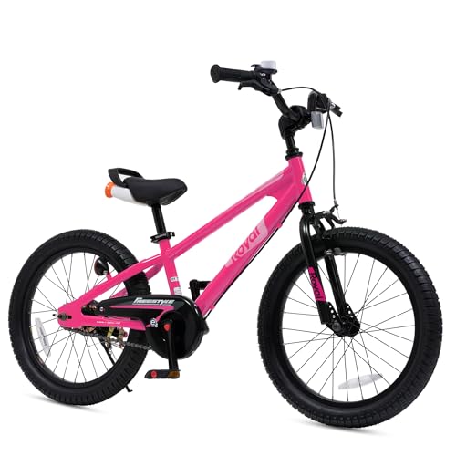image for RoyalBaby EZ Kids Bike, 18 Inch Balance Pedal Convertable Bicycle, Eas