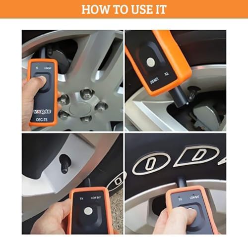 VXDAS TPMS Relearn Tool Only for GM Vehicles (2006-2024 Chevy/Buick/GMC/Opel/Cadillac) Original Sensor with 315/433 MHz, Tire Sensors Pressure Monitor System Reset Tool OEC-T5-2025 Edition - 5