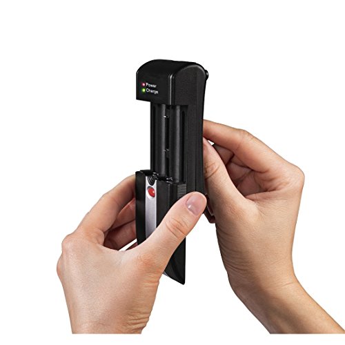 Hama Universal-Ladeger&auml;t Delta Ovum LED f&uuml;r Li-Ionen-Akkus und AA/AAA-Zellen