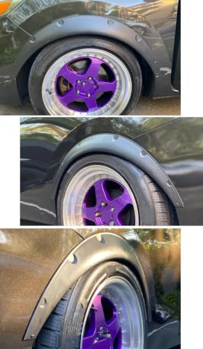Extensiones de guardabarros universales para evitar salpicaduras en pasos de rueda Nissan 4