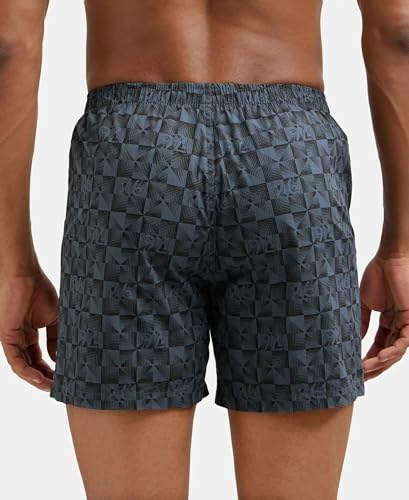 Image of Jockey 8222 Men's Super Combed Mercerized Cotton Woven Printed Inner Boxers with Ultrasoft and Durable Inner Waistband (Pack of 2)