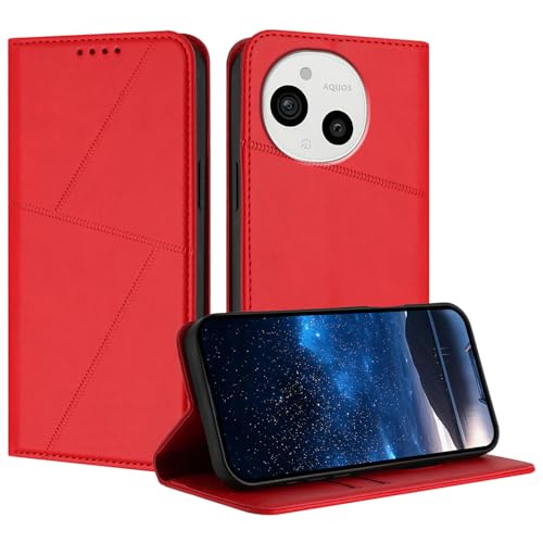 Gedurya AQUOS sense9 ケース 手帳型 アクオス センス9 ケース 財布型 SIMフリー docomo au SoftBank 楽天モバイル AQUOS sense9 スマホケース SH-53E SHG14 SH-M29 携帯カバー マグ