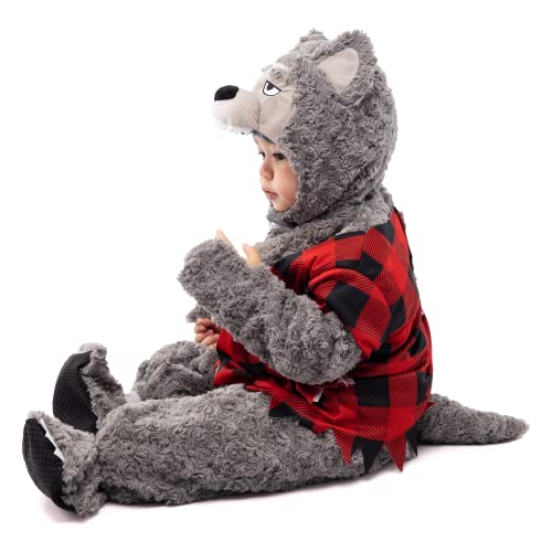 Disfraz de Lobo para Bebés 18-24 meses miniatura 4
