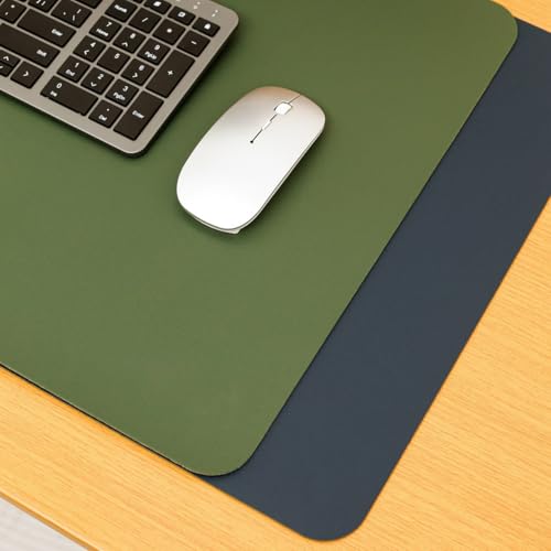 デスクマット 大型 マウスパッド PUレザー スエード マウス対応 ゲーミングマウスパッド キーボードパッド 洗える 滑り止め 防水 無地 1200x600mm 厚さ2mm 両面使用可能 画像20