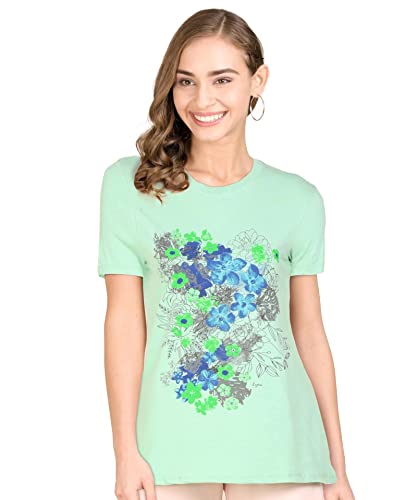 Image of Lyra Women's Cotton Regular Fit T-Shirt