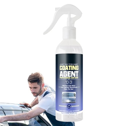 Generic - Car Coating - 250ml Paint Detailing Agent | Car Wax - for Daily Upkeep Weather Protection Garage Motorcycle Workshop Vehicle Truck SUV Paint Maintenance
