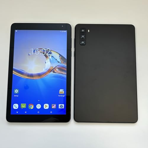 Image of Tablet with Keyboard,G1,10.1 inch Screen,3GB RAM,128G+128G Memory,4G LTE Android Tablet with Dual SIM Slots, 5MP+16MP Camera, 5000mAh Battery,Notebook Computer (Black, 5)