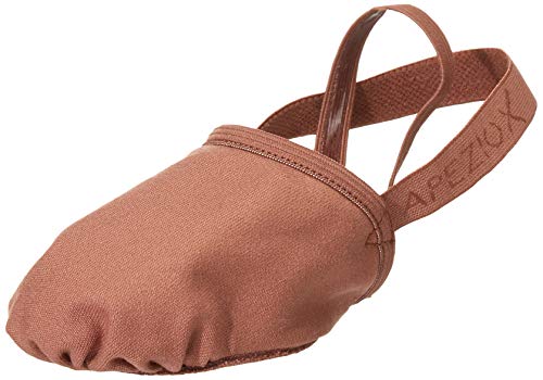 Capezio womens Hanami Pirouette dance shoes, Mocha, Small-Medium US