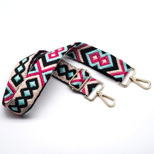 Image of S&loyoe Purse Straps Replacement Crossbody Bag Strap Adjustable Wide Guitar Straps for Handbags 1.5inch
