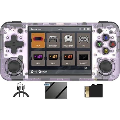 RG35XX H Handheld Game Console with 10000 Games Cover