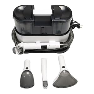 Tapijtvlekreinigingsmachine 12Kpa Sterke Zuigkracht Handbediende Bekledingsreiniger Diepreinigingsmachine for Huisdierenvlekken, Banken, Tapijten, Matrassen, Autostoelen en Gordijnen