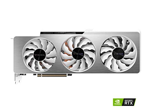 Image of GIGABYTE GeForce RTX 3090 Vision OC 24G Graphics Card, 3X WINDFORCE Fans, 24GB 384-bit GDDR6X, GV-N3090VISION OC-24GD Video Card