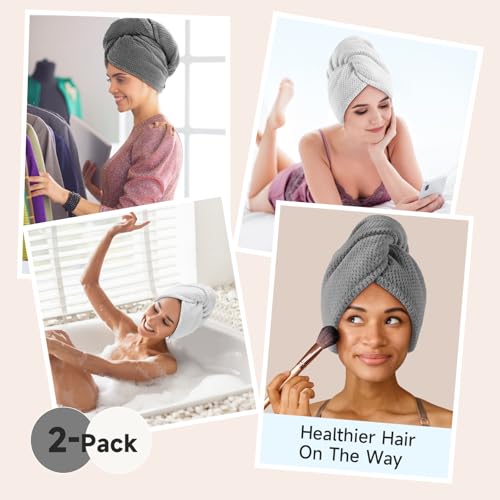 Umisleep 400 GSM Microfiber Hair Towel Wraps $5.99 (2-Pack), $8.99 (3-Pack) - image 7
