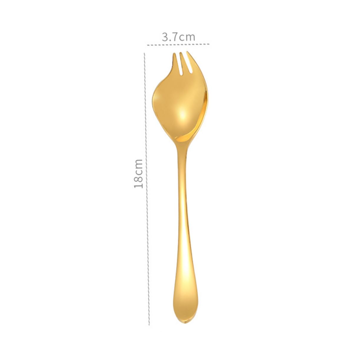 SOLUSTRE Stainless Steel Salad Forks and Spoons Set 2 Pcs Dinnerware Silverware Serving Utensils Forks and Spoons Silverware