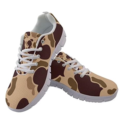 STUOARTE Lightweight Camouflage Sneakers for Women Cover
