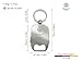 BRISA VW Collection - Volkswagen Keychain Ring Keychain Accessory Keyholder with Bottle Opener in Beetle, T1, T2 Bus Design (T2 Bus/Orange)