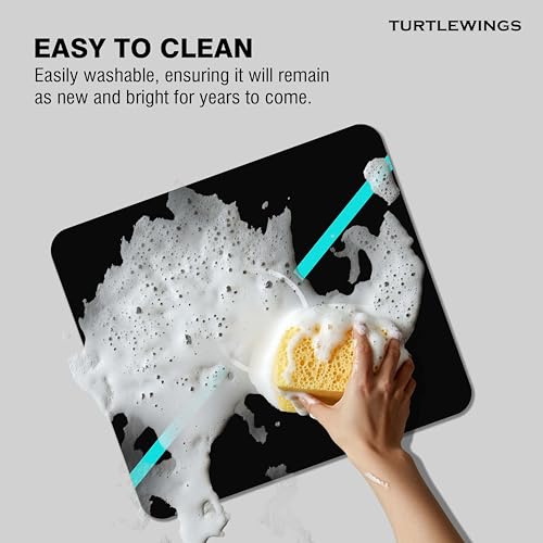 Image of TURTLEWINGS | Mousepad | Formula One F1 Race Car on Track Mousepad - 22x18 cm, 3mm Thick | Dynamic Print Non-Slip Rubber Base | Office, Study & Gaming Use | Premium Smooth Surface