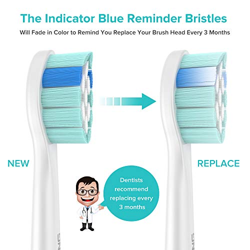 Replacement Toothbrush Heads for Sonicare,14 Pack ALPRANG Replacement Brush Heads Compatible with Philips Sonicare Electric Toothbrush