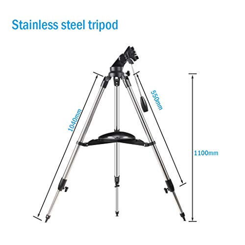 Telescopio Astronómico Refractor 114mm YXCKG con Trípode miniatura 5