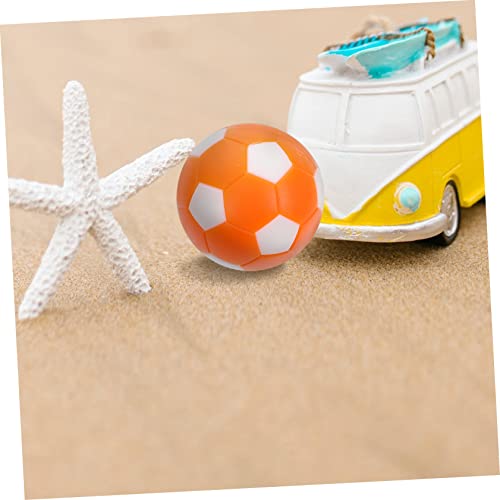 Clispeed 15Pcs Playthings Desk Soccer Tabletop Game Replacement Accessories Football Footballs Top Mini For Gifts Foosball Plastic Table Toys Machine Balls Funny Desktop #TOP4