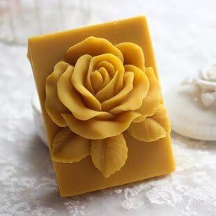 DIY silicone soap mold Custom soap mold Flowers mold Rose soap mold, 10.5*8*3.5cm