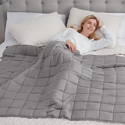 Couverture lestée en perles de verre Serta Zen Rest de qualité supérieure - 5
