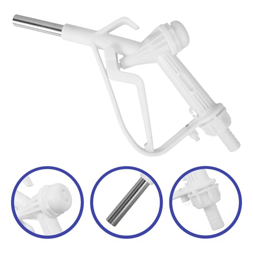 Pistolet à carburant automatique anti-débordement Hemobllo en inox 19mm pour voiture