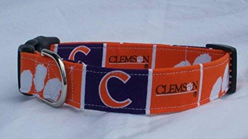 clemson dog collar