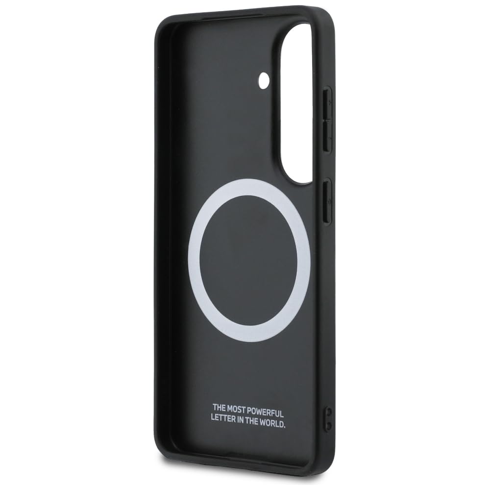 CG MOBILE BMW perforowane paski logo kompatybilne z MagSafe etui do iPhone Samsung Galaxy S26 (niebieskie)