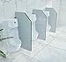 OM-PDD Wall-Mounted Urinal Privacy Screen, Urinal Partitions Divider, Urinal Divider Screen, Stainless Steel Fittings, Wear-Resistant, Stain-Resistant, Dirt-Resistant