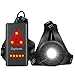 DigHealth Luz para Correr, 3 Modos LED Luz de Pecho Recargable USB Impermeabl con Luz de Advertencia de Seguridad Trasera para Cámping Excursionismo Corriendo Ciclismo Trotar