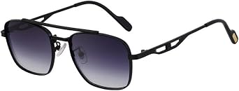 LVTFCO Retro Polygonal Mens Advanced Sunglasses Mens Trendy Fishing Sunshades Camping Glasses UV400