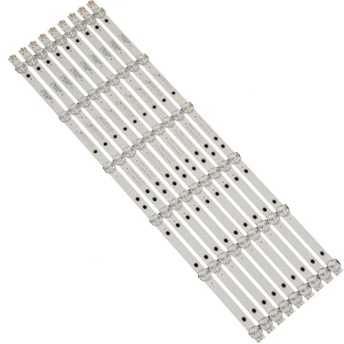 18 sztuk (2TV) listwa podświetlająca LED kompatybilna for DEXP F49B7000T 49PFL3445 PH49PFG5001/78 49PUF6050/T3 K490WD7 A1 A2 4708-K490WD-A2213K01 (Color : 18PCS(2TV))