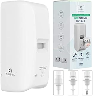 Automatic Soap Dispenser - Foam | Gel | Spray Multi-Function Hand Sanitiser Dispenser Unit | 3 Nozzles Included | UV Protection and 1L High Capacity Tank