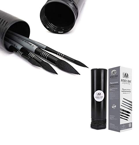 Artists Den Brushes for Acrylic, Watercolour, Gouache & Oil Painting (Set of 4 Mop) (B08YXNBPGT) Amazon Price History, Amazon Price Tracker