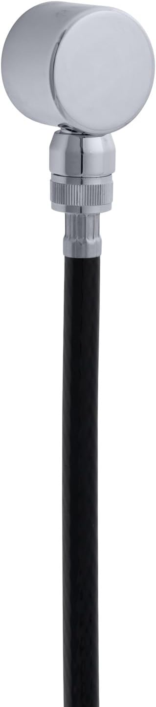 Ambassador Marine Universal Collection 90-Degree Slide Bar Elbow with Nipple, Chrome